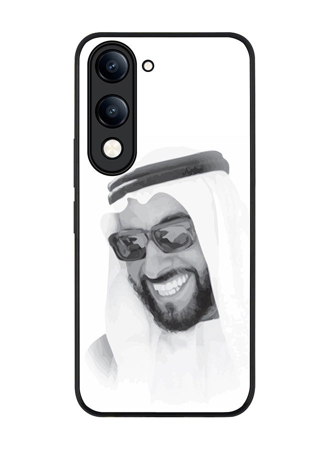 Stylizedd غطاء لجهاز vivo Y04 / Y29t 5G، حماية كاميرا رفيعة، غطاء هاتف مضاد للصدمات رقيق - زايد، والدنا - Image 1